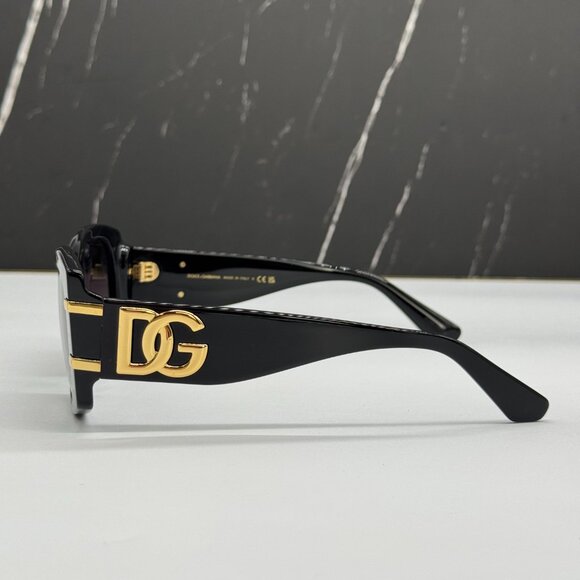 NEW DOLCE&GABBANA DG4501 501/8G BLACK SUNGLASSES DG4501 5018G EYEWEAR main image 7